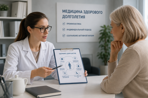 Комментарий руководителя сети клиник Grand Clinic Ольги Шуппо об активном долголетии и общей продолжительности жизни
